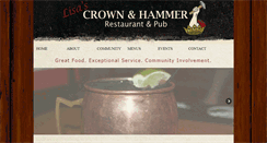 Desktop Screenshot of crownandhammer.com