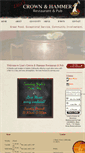 Mobile Screenshot of crownandhammer.com